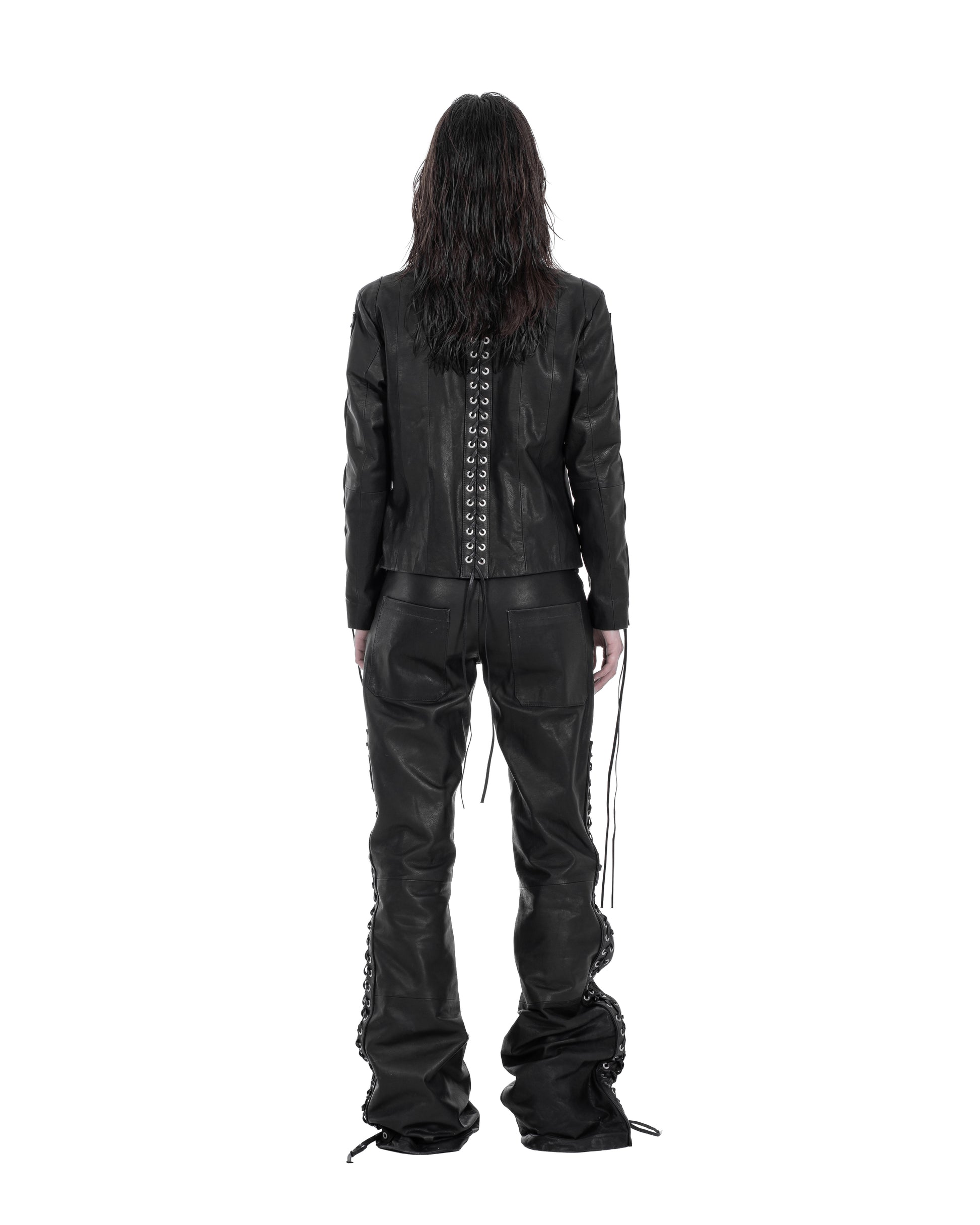 1000 EYES LEATHER JACKET