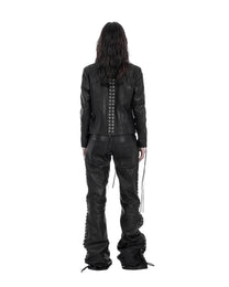 1000 EYES LEATHER JACKET