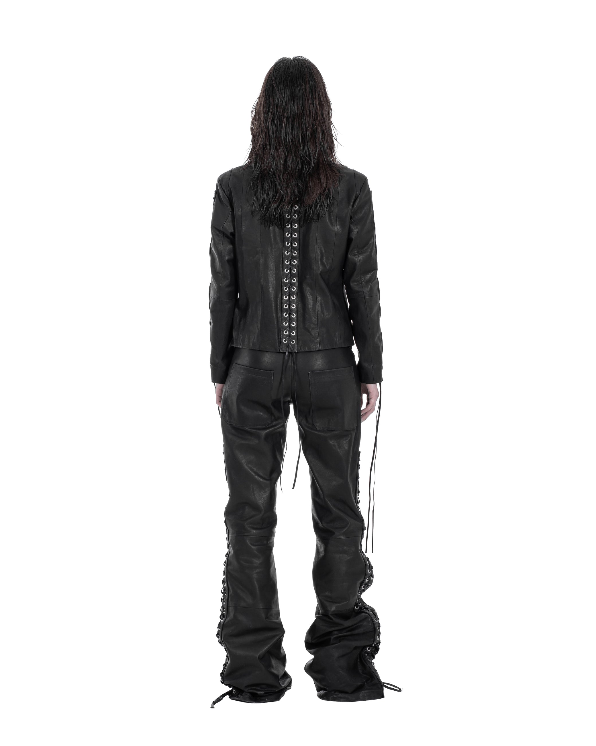1000 EYES LEATHER JACKET