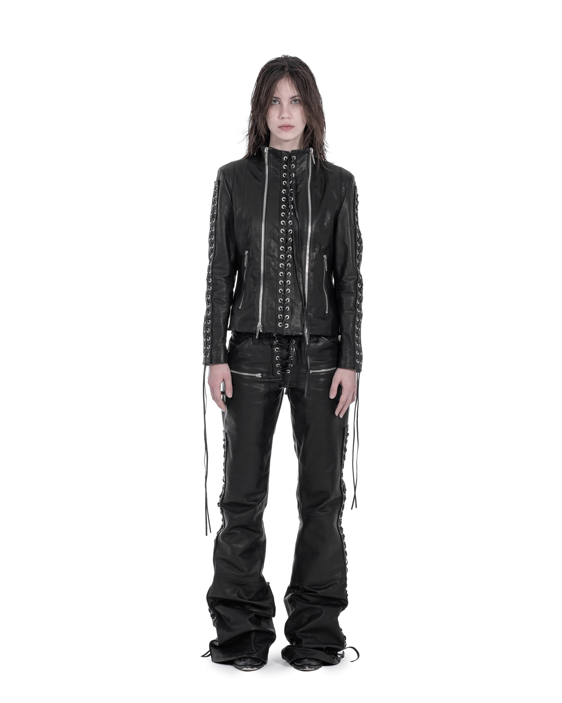 1000 EYES LEATHER JACKET