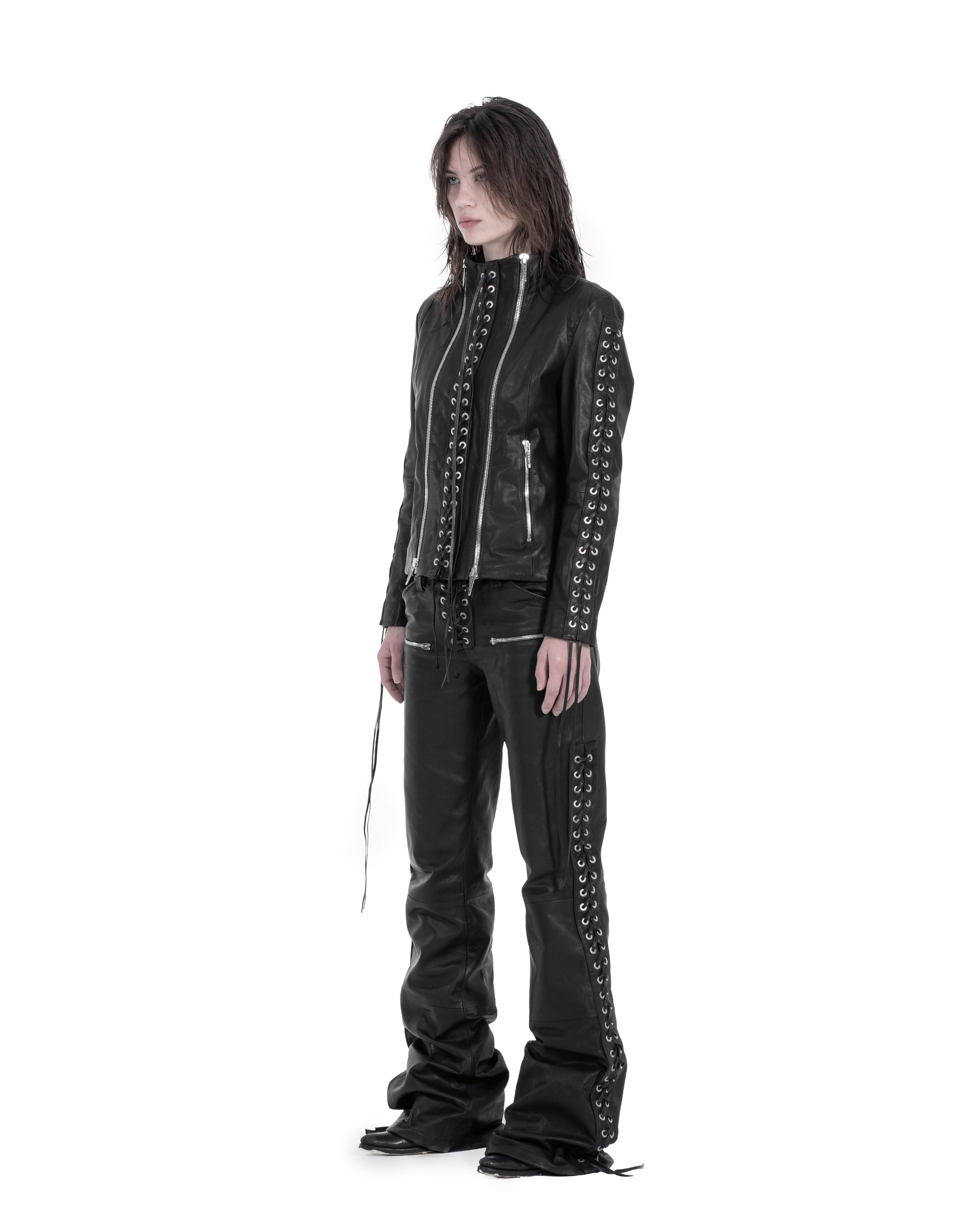 1000 EYES LEATHER JACKET