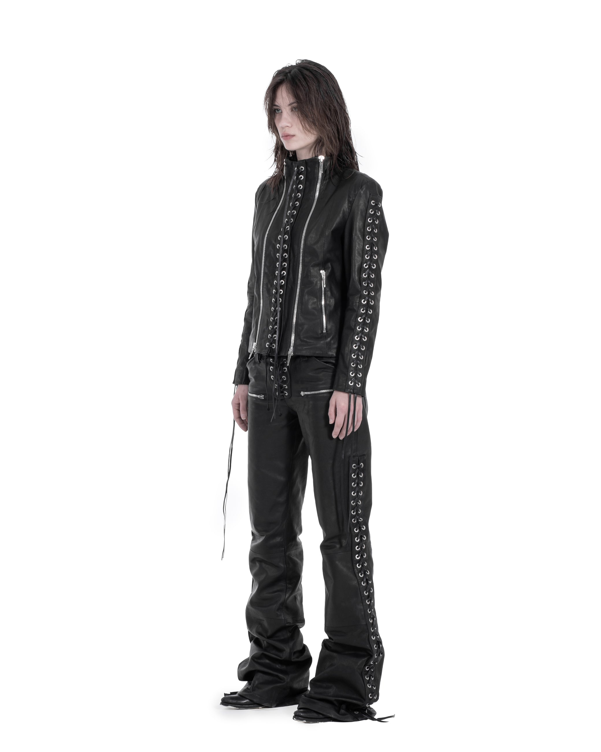 1000 EYES LEATHER JACKET