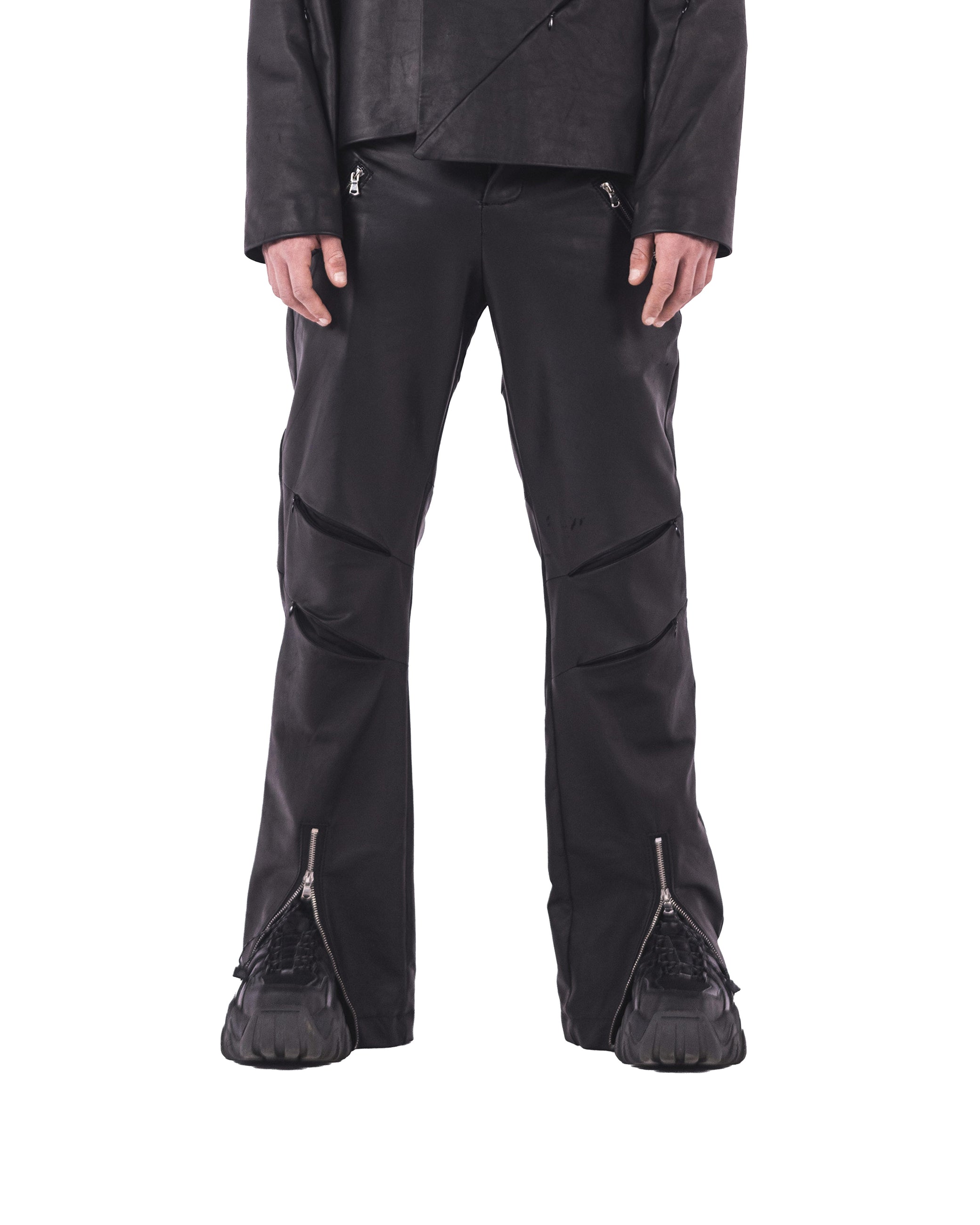 Corporative Leather Trousers