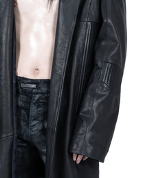 LEATHER COAT