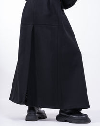 ZIPPED CASHMERE COAT