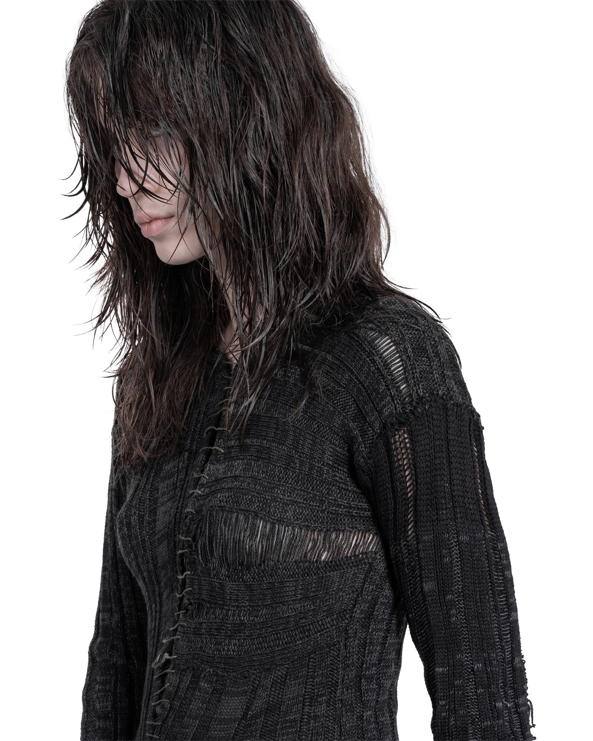 KNITWEAR FRONTAL THREAD