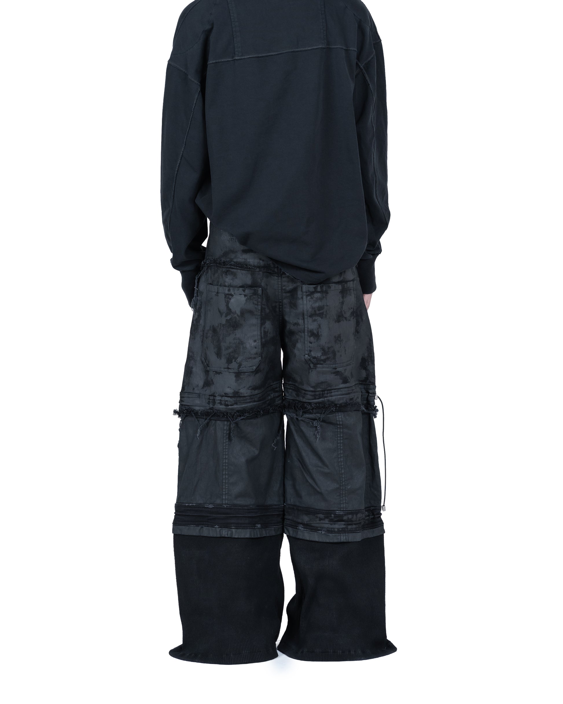 MULTI LAYER WAXED PANT