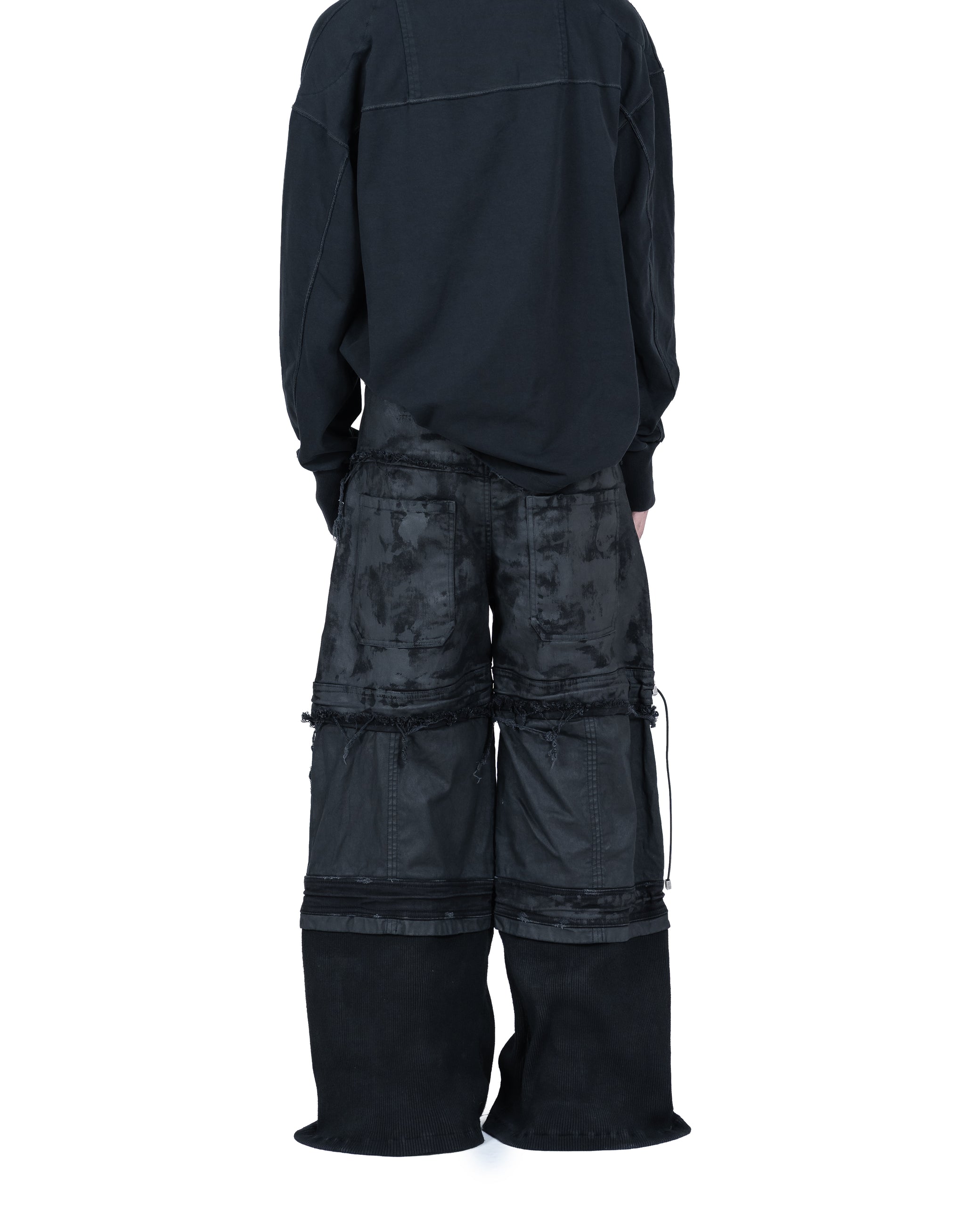 MULTI LAYER WAXED PANT