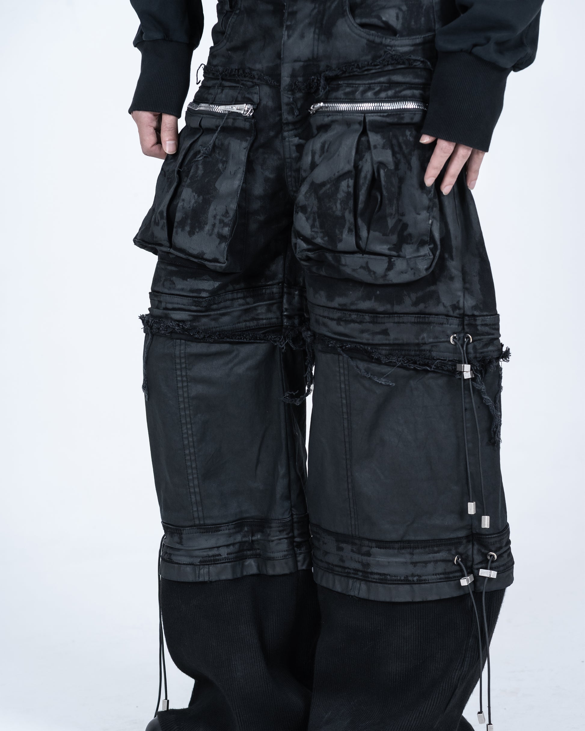 MULTI LAYER WAXED PANT