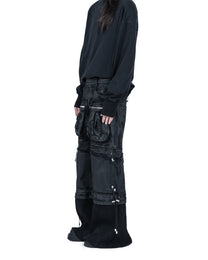 MULTI LAYER WAXED PANT