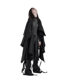 WAXED AVALON_SKIRT/PONCHO