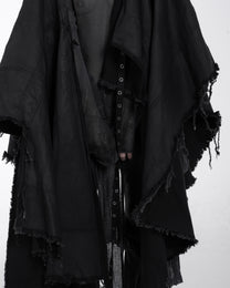 WAXED AVALON_SKIRT/PONCHO