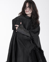 WAXED AVALON_SKIRT/PONCHO