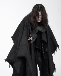 WAXED AVALON_SKIRT/PONCHO