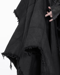 WAXED AVALON_SKIRT/PONCHO